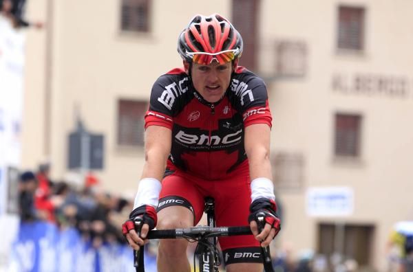Mathias Frank (BMC) moves into the overall lead.