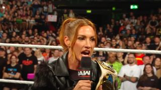Becky Lynch on Monday Night Raw
