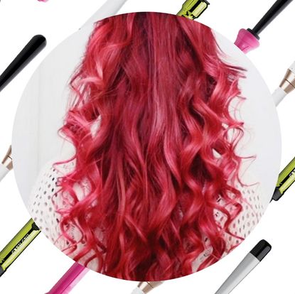 Hair, Pink, Hair coloring, Red, Magenta, Hairstyle, Wig, Long hair, Step cutting, Artificial hair integrations, 