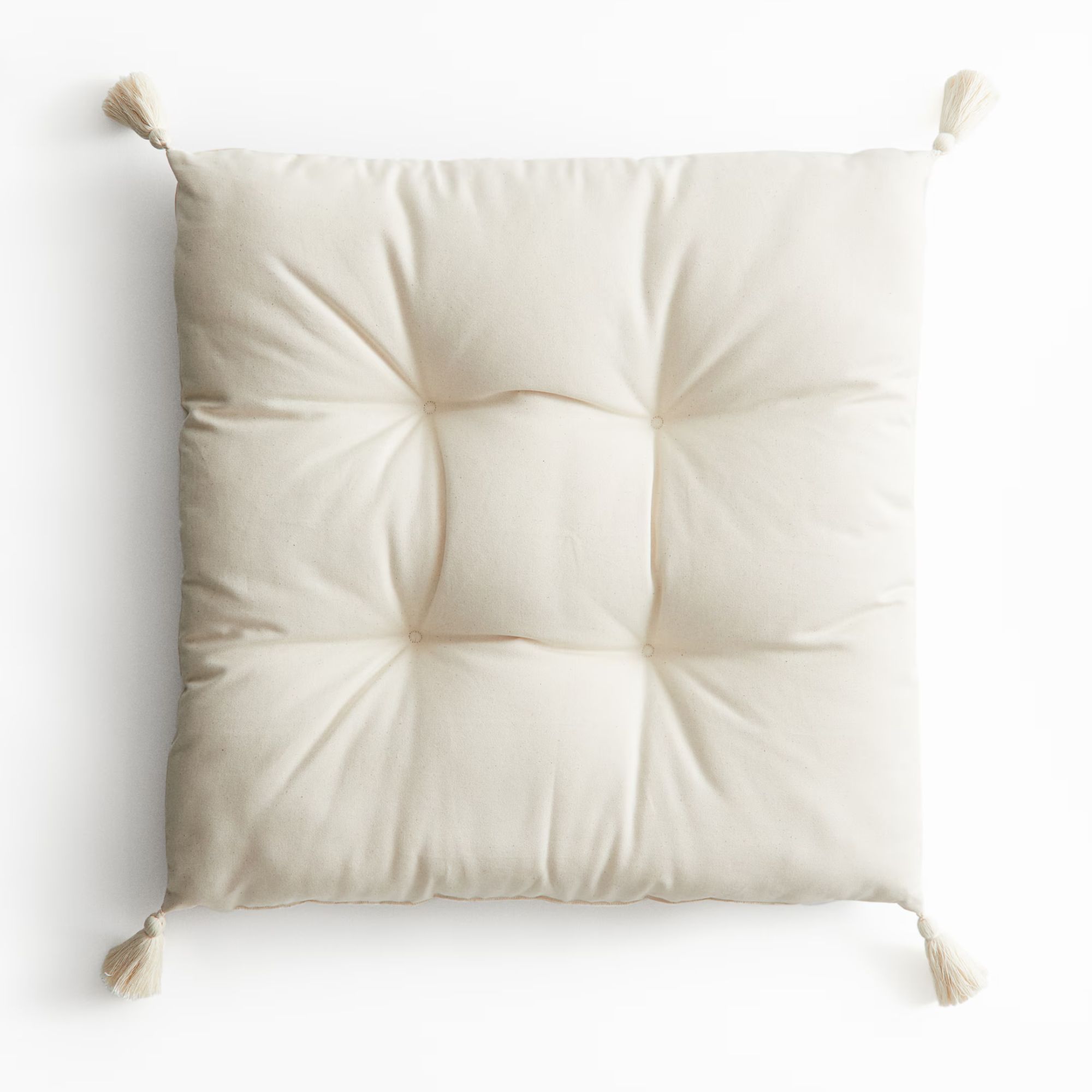 H&M cream outdoor floor cushion 
