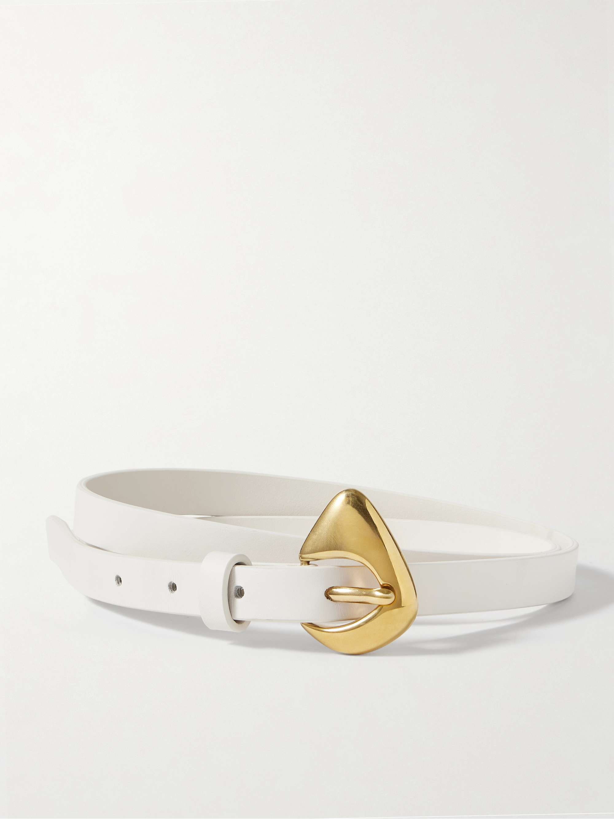Fin Leather Belt