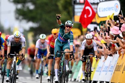 Jasper Philipsen wins stage 11 of the 2023 Tour de France in Moulins
