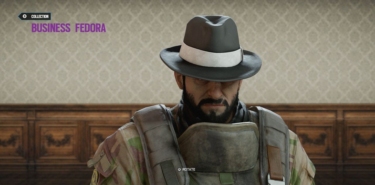 Rainbow Six Siege Business Fedora Headgear (Maestro)
