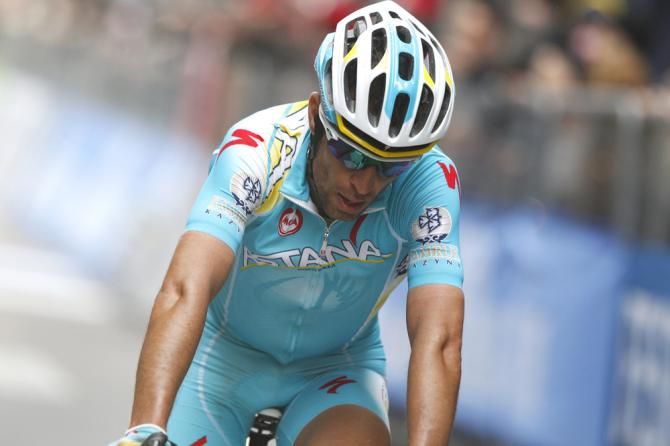 Vincenzo Nibali (Astana Pro Team) couldn't hold the leaders