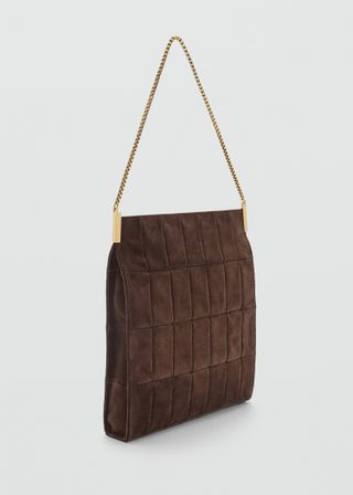 Split Leather Bag - Women | Mango Usa