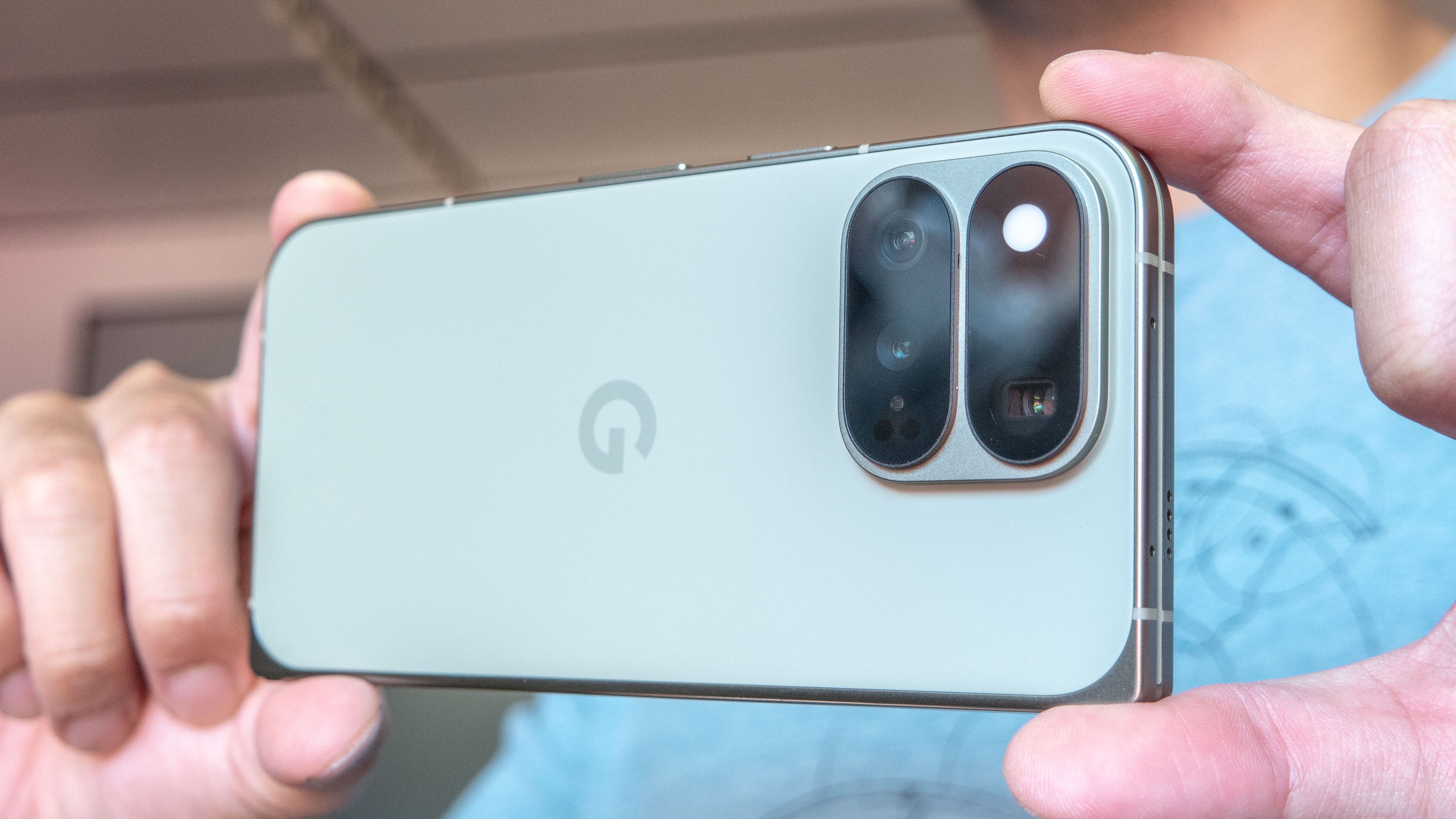 Google Pixel 11 Pro Fold taking a photo.