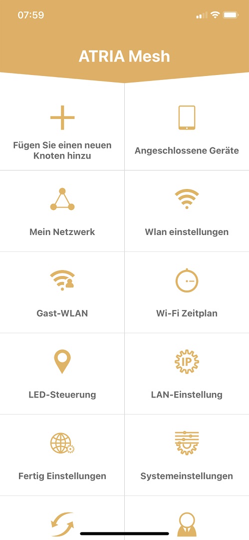 Strong Mesh Home Kit AX3000 App-Funktionen