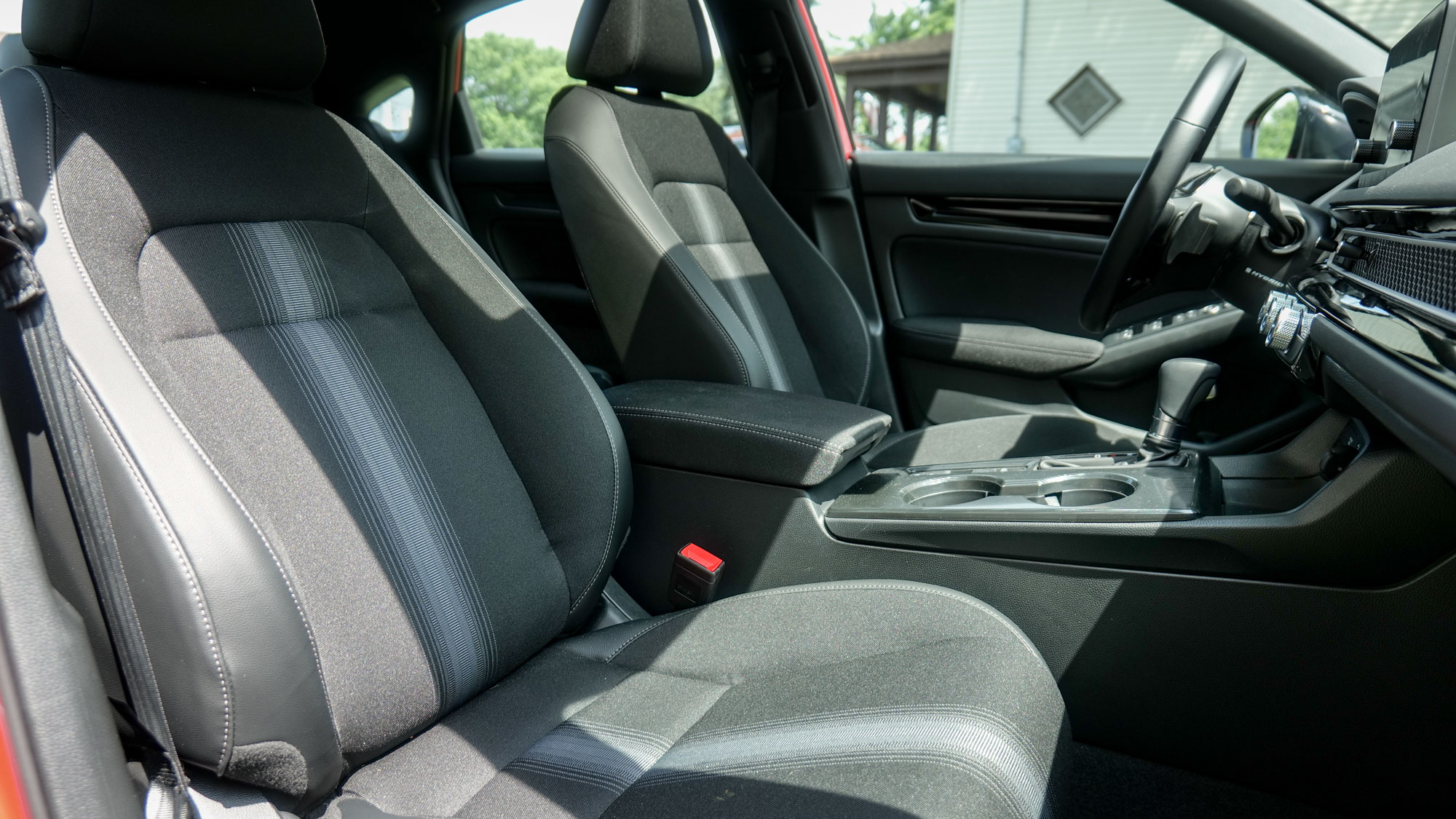 2025 Honda Civic Sport Hatchback Hybrid test drive.