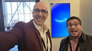 Lance Ulanoff and Jacob Krol at the Amazon Devices and Services event