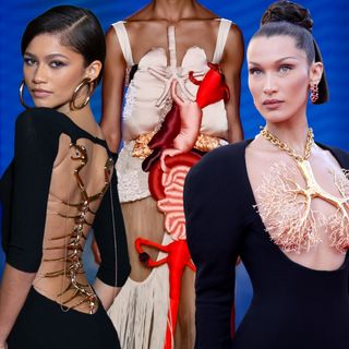 The Bare Truth About the Naked Dress & Naked Dressing Trend | Marie Claire