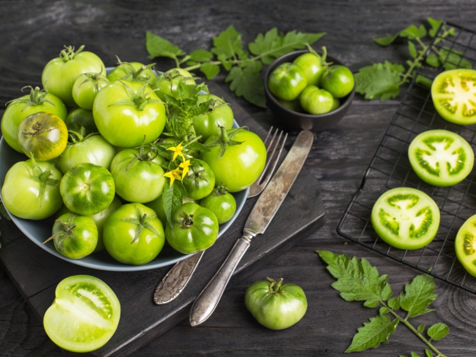 Pickled Green Tomatoes - Urban Farm and Kitchen