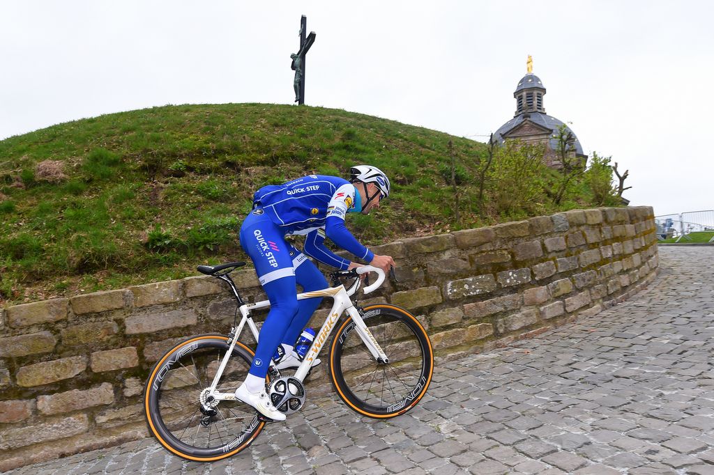 Tom Boonen on the Muur van Geraardsbergen