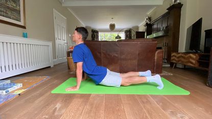 Home workout for core 