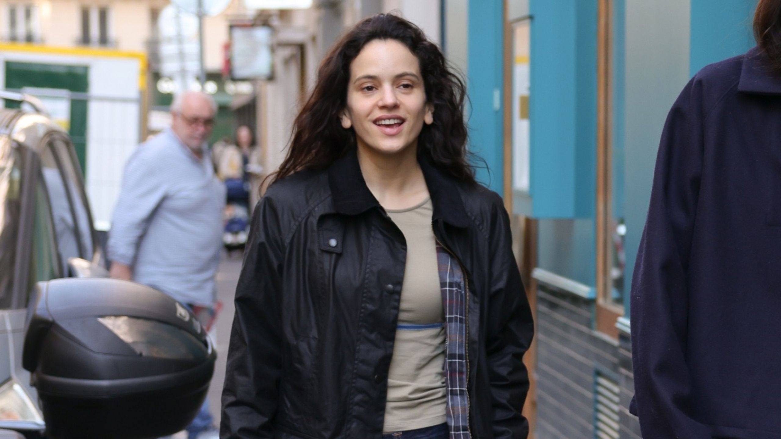 The Only Spring Layering Trend I Need Is Rosalía’s Barbour Barn Jacket