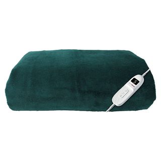 Staysnug Velvety Green Electric Heated Throw