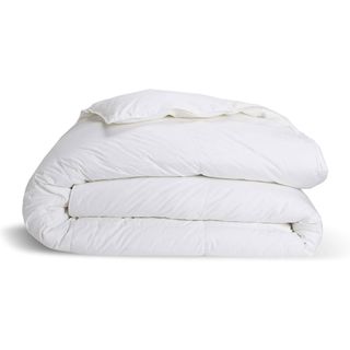 Down Alternative Comforter against a white comforter.