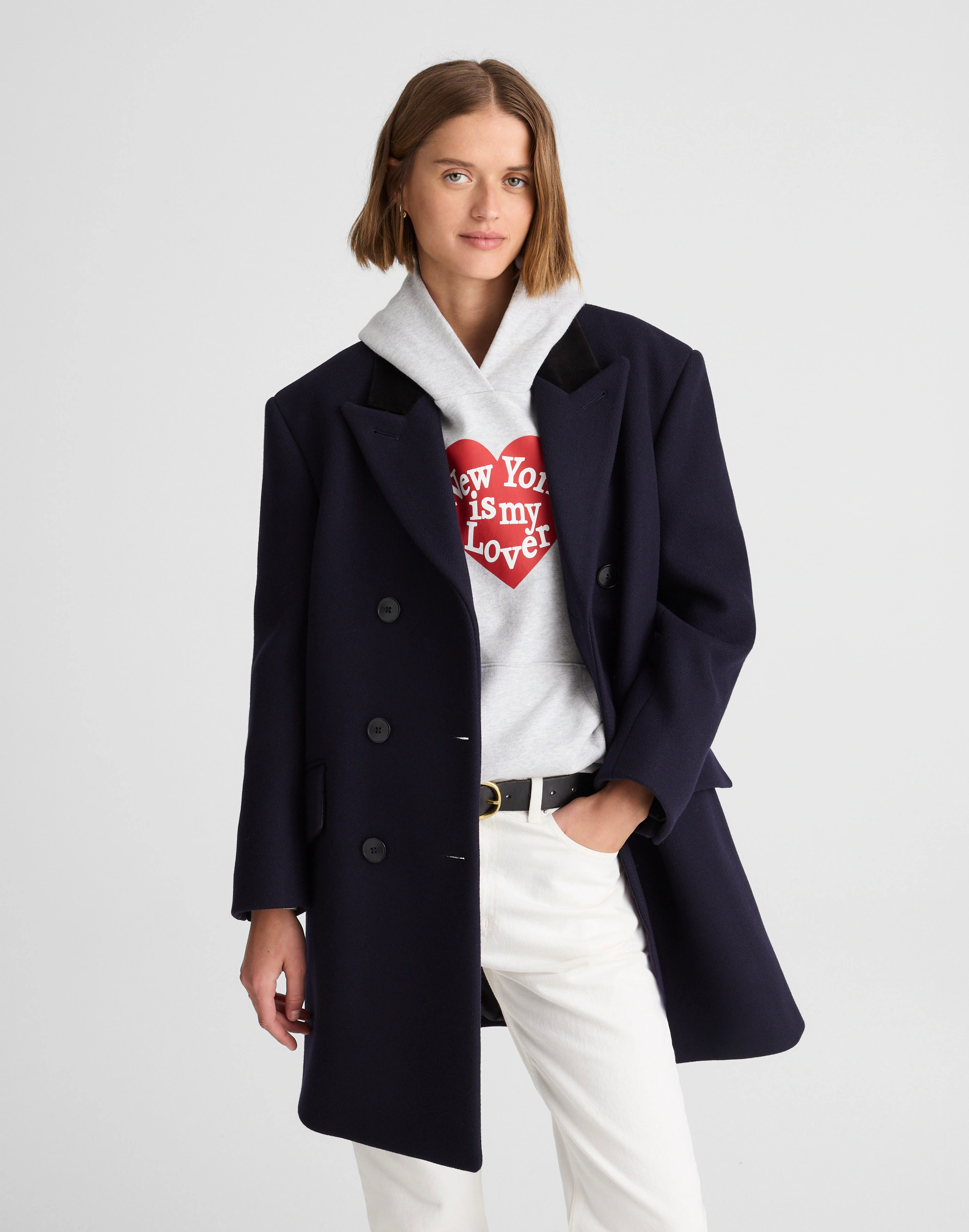 Alexa Chung for Madewell Leni Peacoat