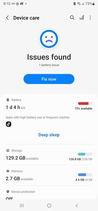 Battery Usage on Android