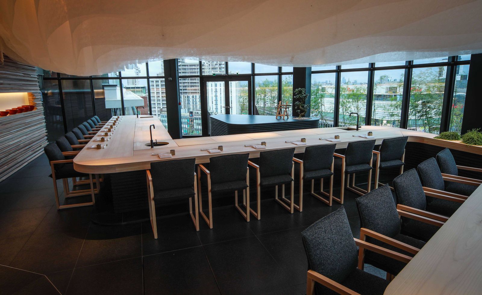 Endo at Rotunda restaurant opens in London Wallpaper