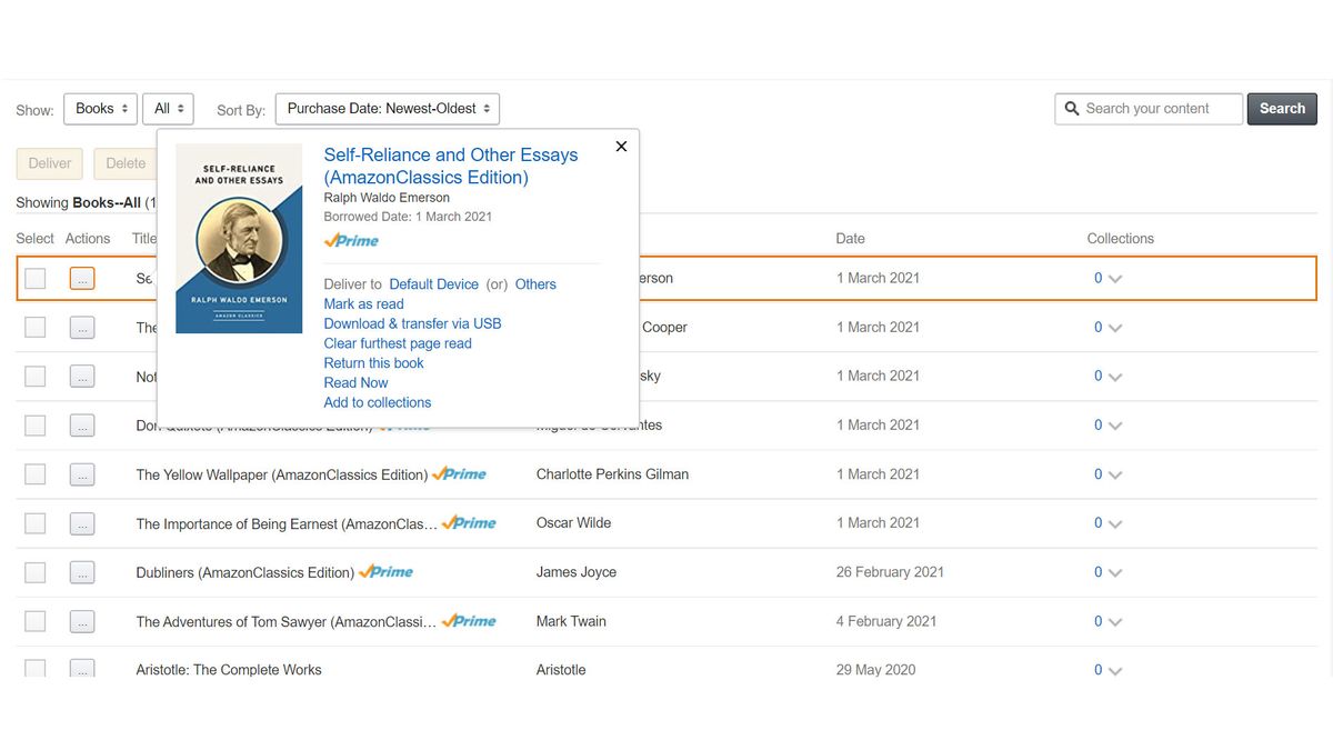Amazon Kindle how to return a book you borrowed, or didn't mean to buy