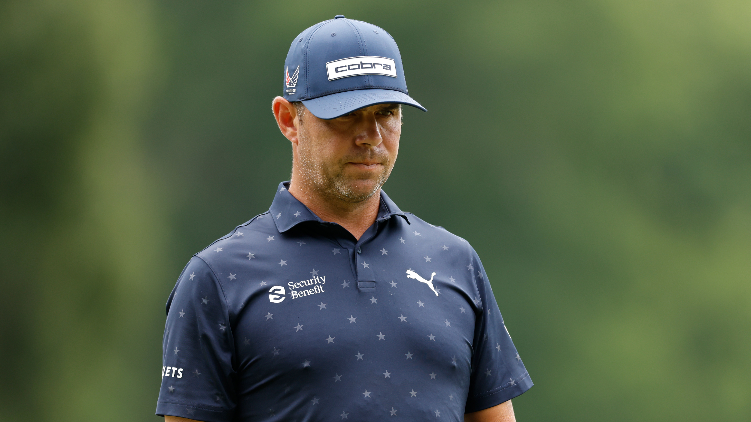 Gary Woodland at the Wyndham Championship