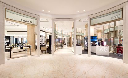 The beauty hall at Harrods