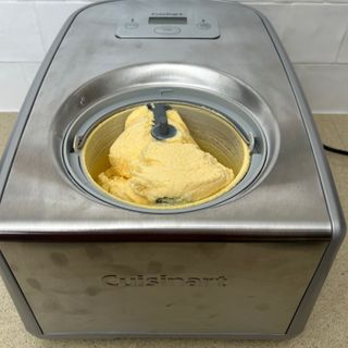 Reviewing the Cuisinart ice cream maker at home