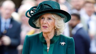 Queen Camilla attends QIPCO British Champions Day