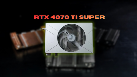 Zephyr single-fan RTX 4070 Ti Super