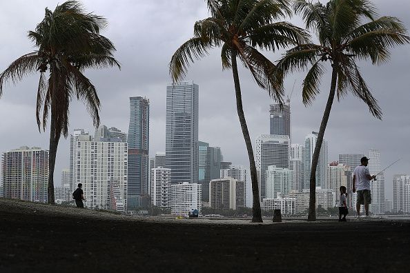 Miami during rain.