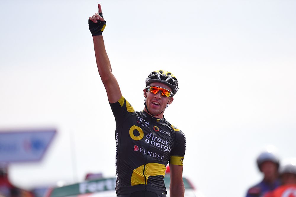 Lilian Calmejane (Direct Energie) wins stage 4 at the Vuelta