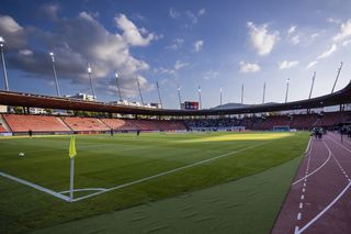 General view of the Stadion Letzigrund in Zurich, which is home to FC Zurich and Grasshoppers.