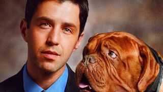 Josh Peck and 'Hooch' the dog in Disney Plus reboot of Turner and Hooch