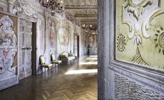 Also in Varese is Villa della Porta Bozzolo. This room was photographed in 2013, and is titled 'Villa della Porta Bozzolo 1'