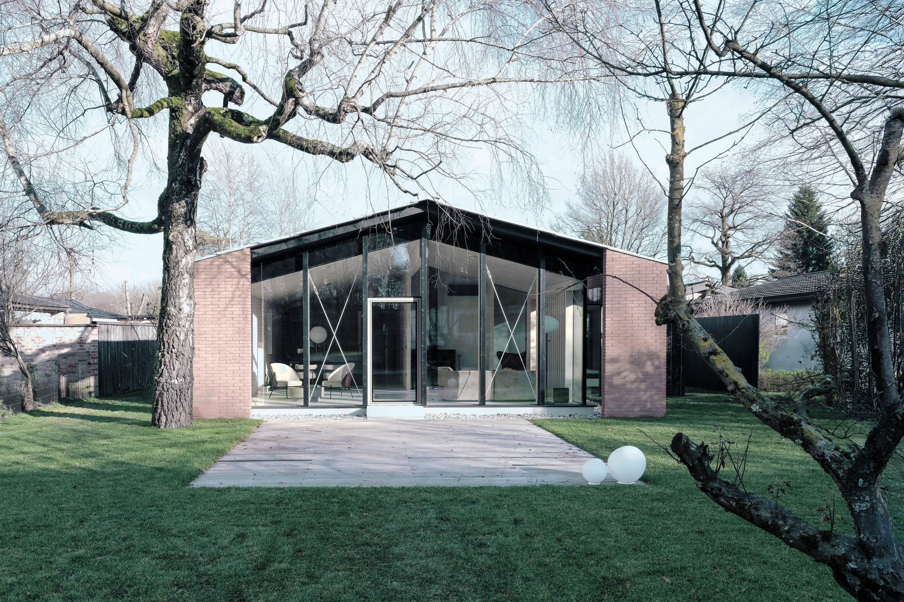House under the Poplars, a bungalow in Murgle, Slovenia, by OFIS arhitekti