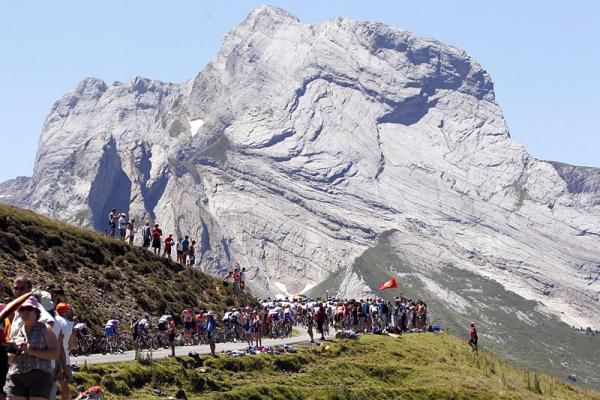 Stunning scenery during stage 16 in the Pyrenees.
