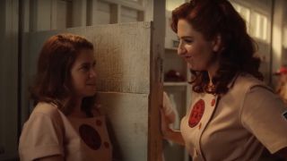 D'Arcy Carden and Abbi Jacobson in A League of Their Own