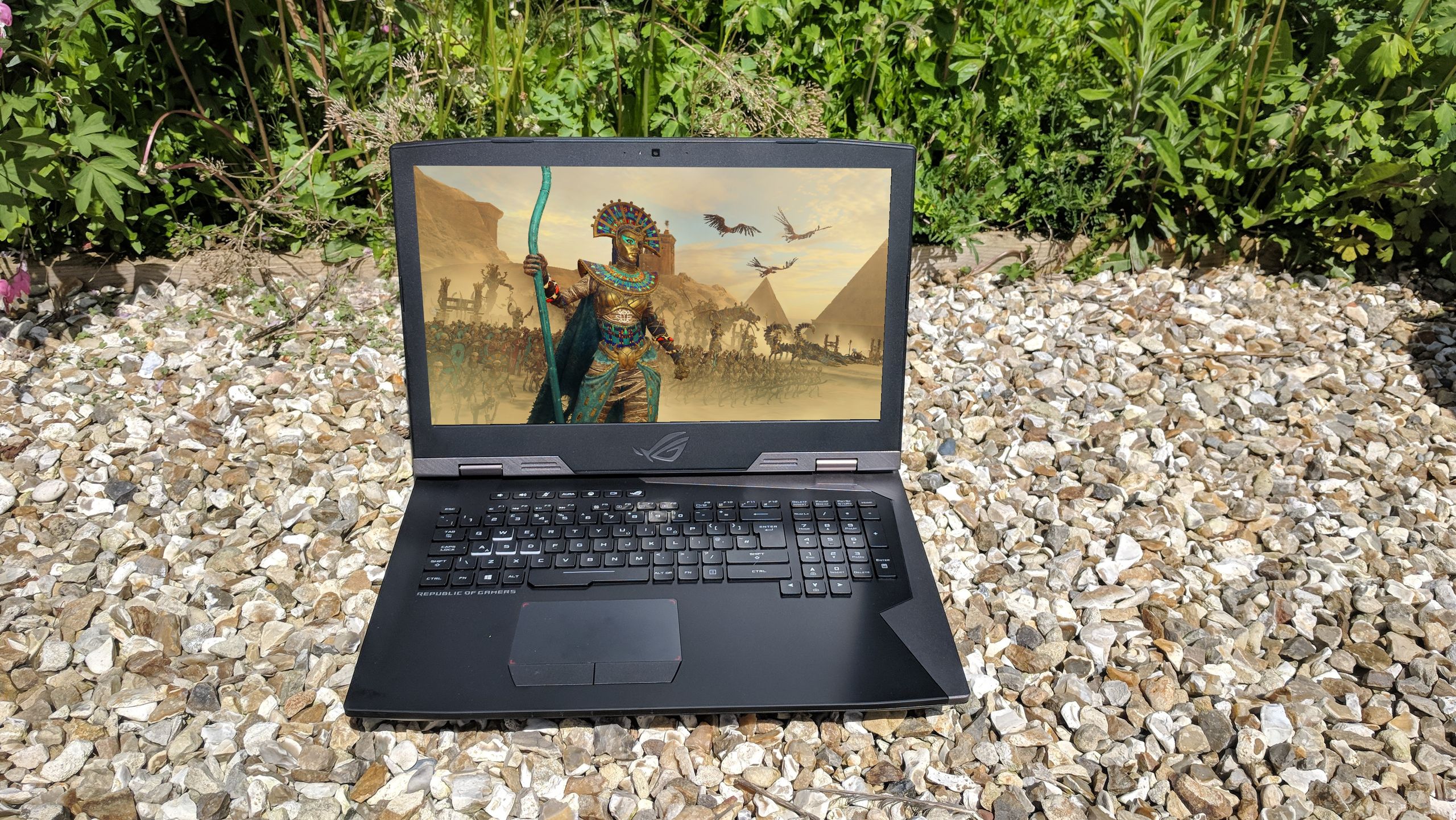 Clavier AZERTY Topcase Asus ROG Griffin G703GI/G703GS - Rétroéclairé - Neuf