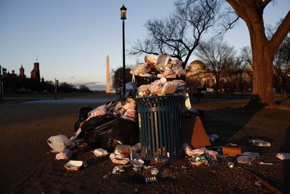 Trash in Washington