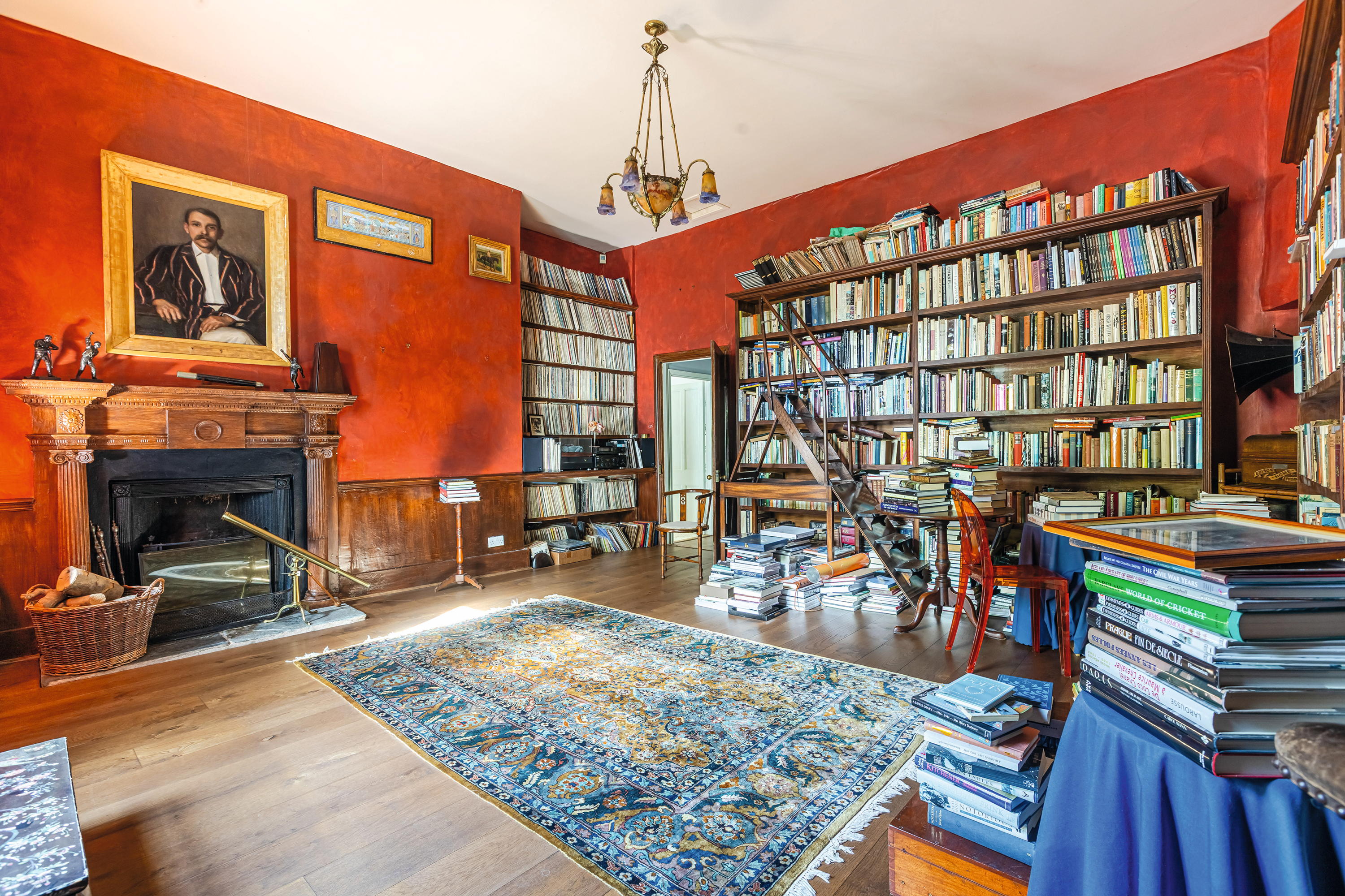 Halsdon House in Devon, the home of Charlie Watts of the Rolling Stones