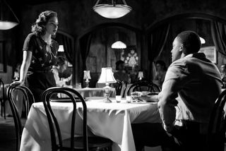 Legacies Season 2, Episode 14 The CW Hope talks to Raf table film noir