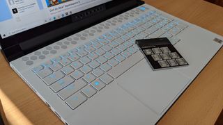 Cherry MX Switches Ultra Low Profile Switches on the Alienware m17