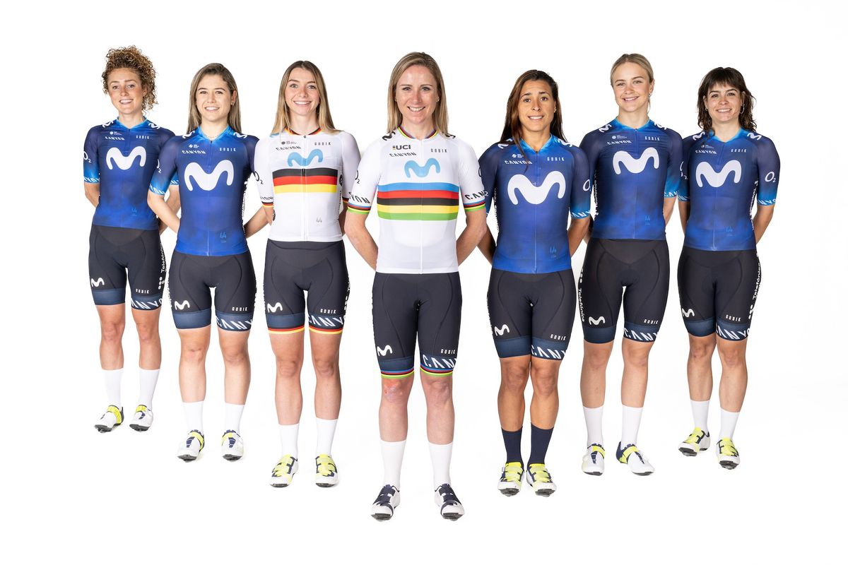 Annemiek Van Vleuten leads the women's Movistar team again in 2023