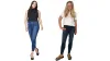 SPANX distressed ankle jeans 