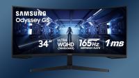 Samsung 34-inch Odyssey G5 Ultra-Wide Monitor