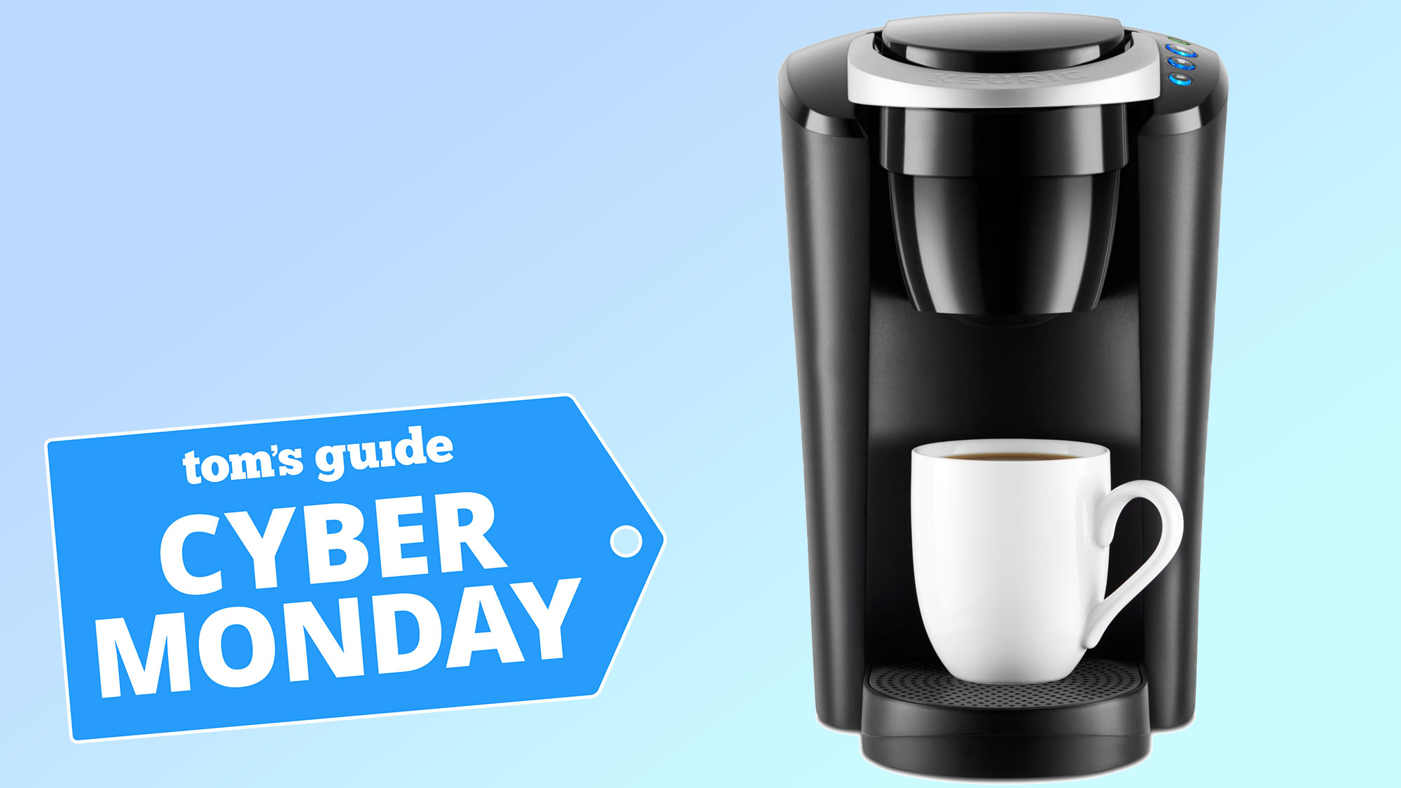 Keurig K-Compact Coffee Maker Cyber Monday Badge