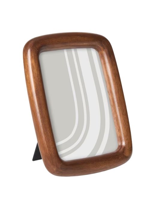 Organic Curved Wood Photo Frame