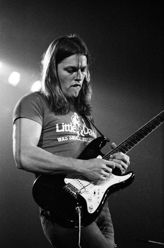 David Gilmour in 1972