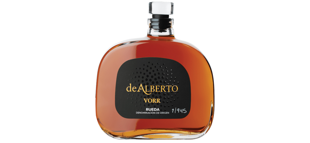 Bottle of fortified wine