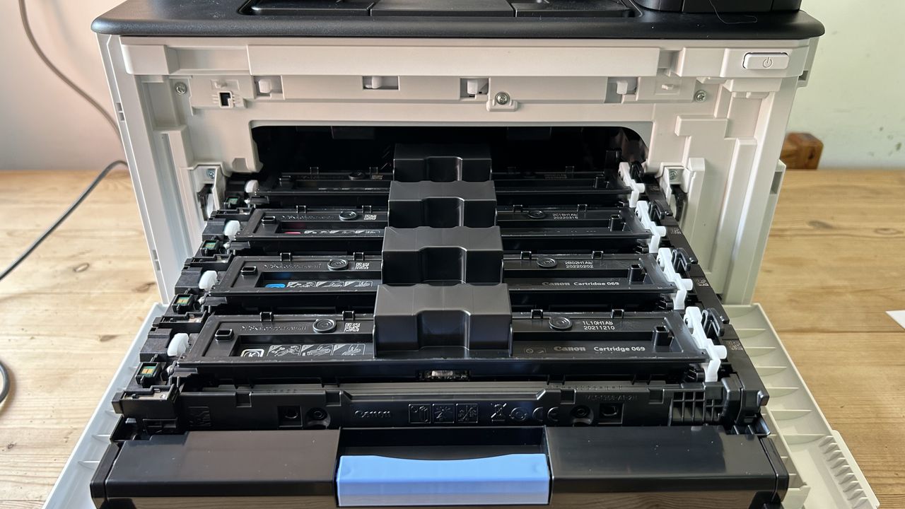 Canon Color imageCLASS MF753Cdw during our review